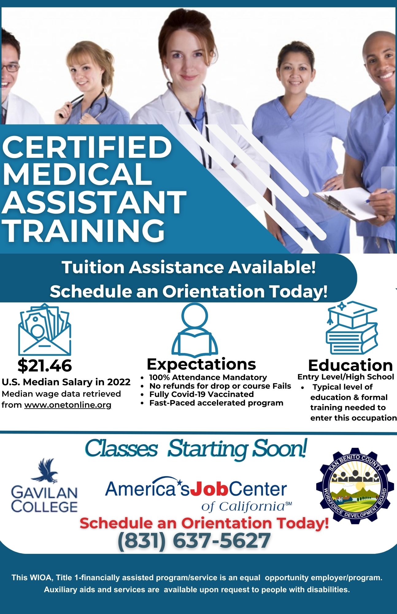 Medical Assistant Training 2023
