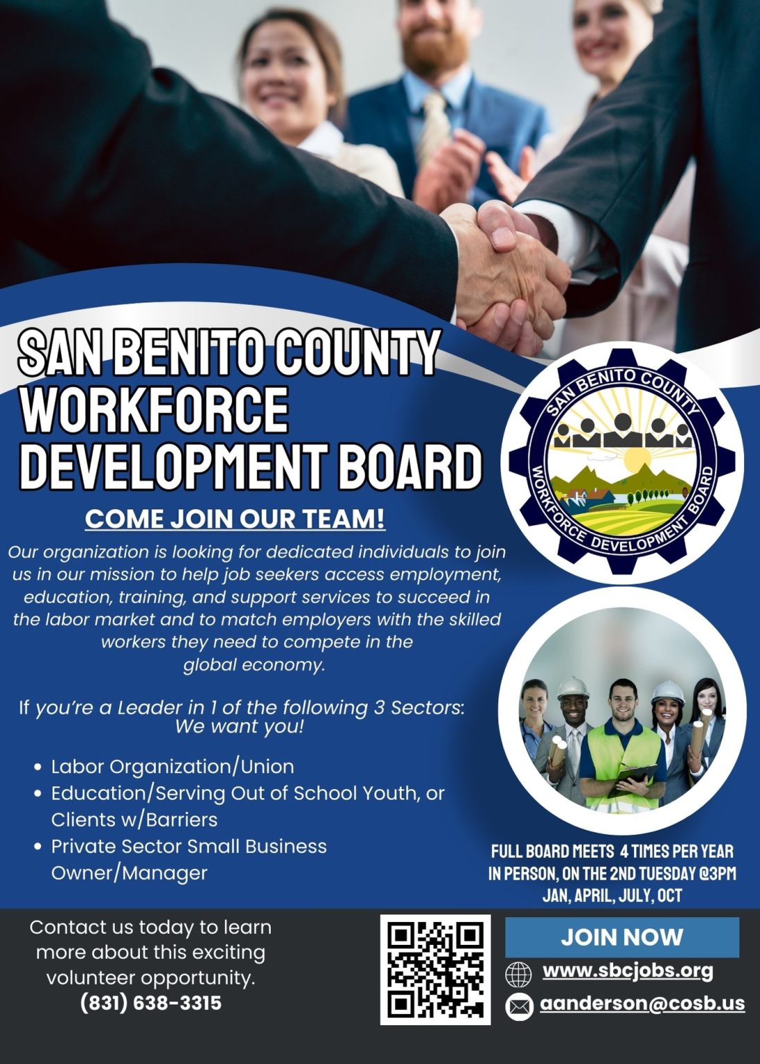 Workforce Development Board – The San Benito Americas Job Center of ...